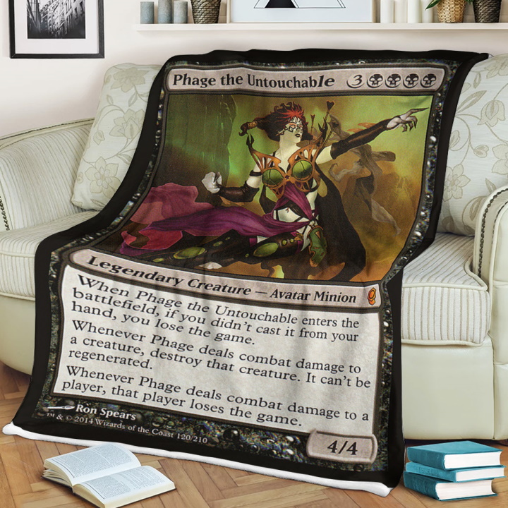 Magic The Gathering Phage The Untouchable Blanket Magic The Gathering Phage The Untouchable Blanket