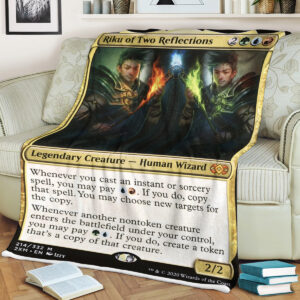 Magic The Gathering Riku Of Two Reflections Blanket