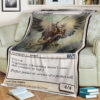 Magic The Gathering Serra Angel Sherpa Blanket
