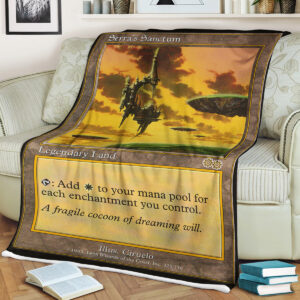 Magic The Gathering Serras Sanctum Blanket
