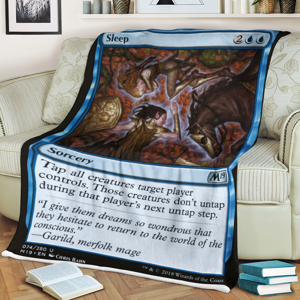 Magic The Gathering Sleep Blanket 2 Magic The Gathering Sleep Blanket 2