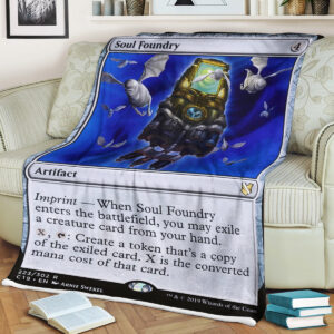 Magic The Gathering Soul Foundry Blanket