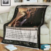 Magic The Gathering Stab Wound Sherpa Blanket