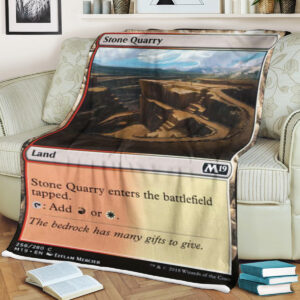 Magic The Gathering Stone Quarry Blanket