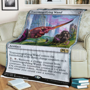 Magic The Gathering Transmogrifying Wand Blanket