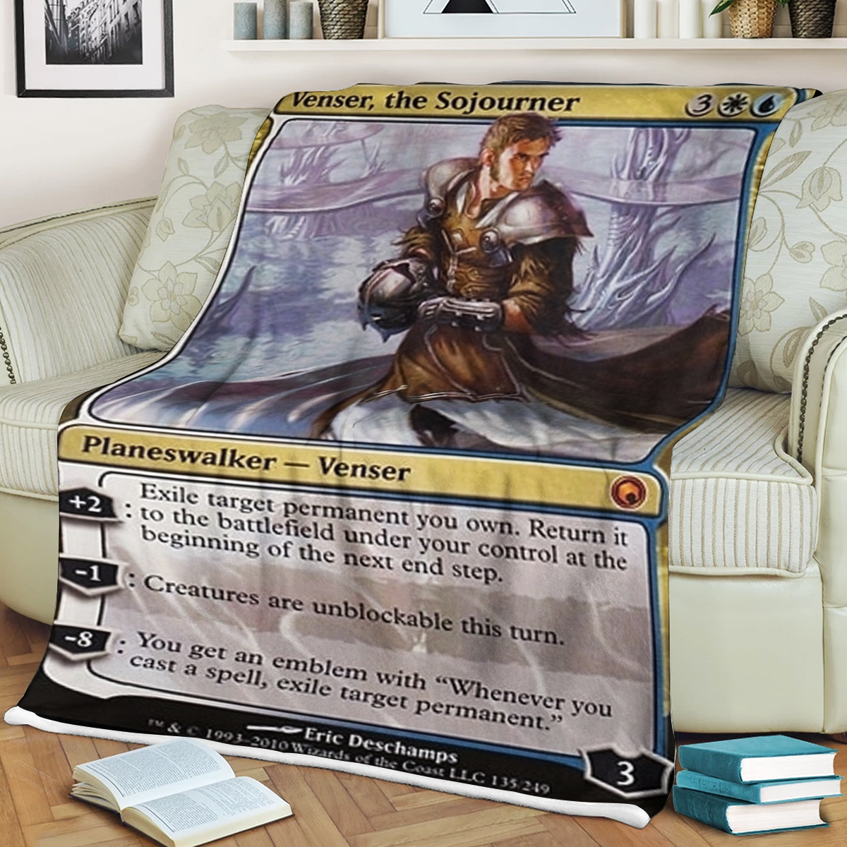 Magic The Gathering Venser The Sojourner Blanket Magic The Gathering Venser The Sojourner Blanket