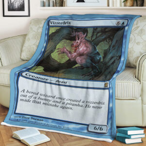 Magic The Gathering Vizzerdrix Blanket