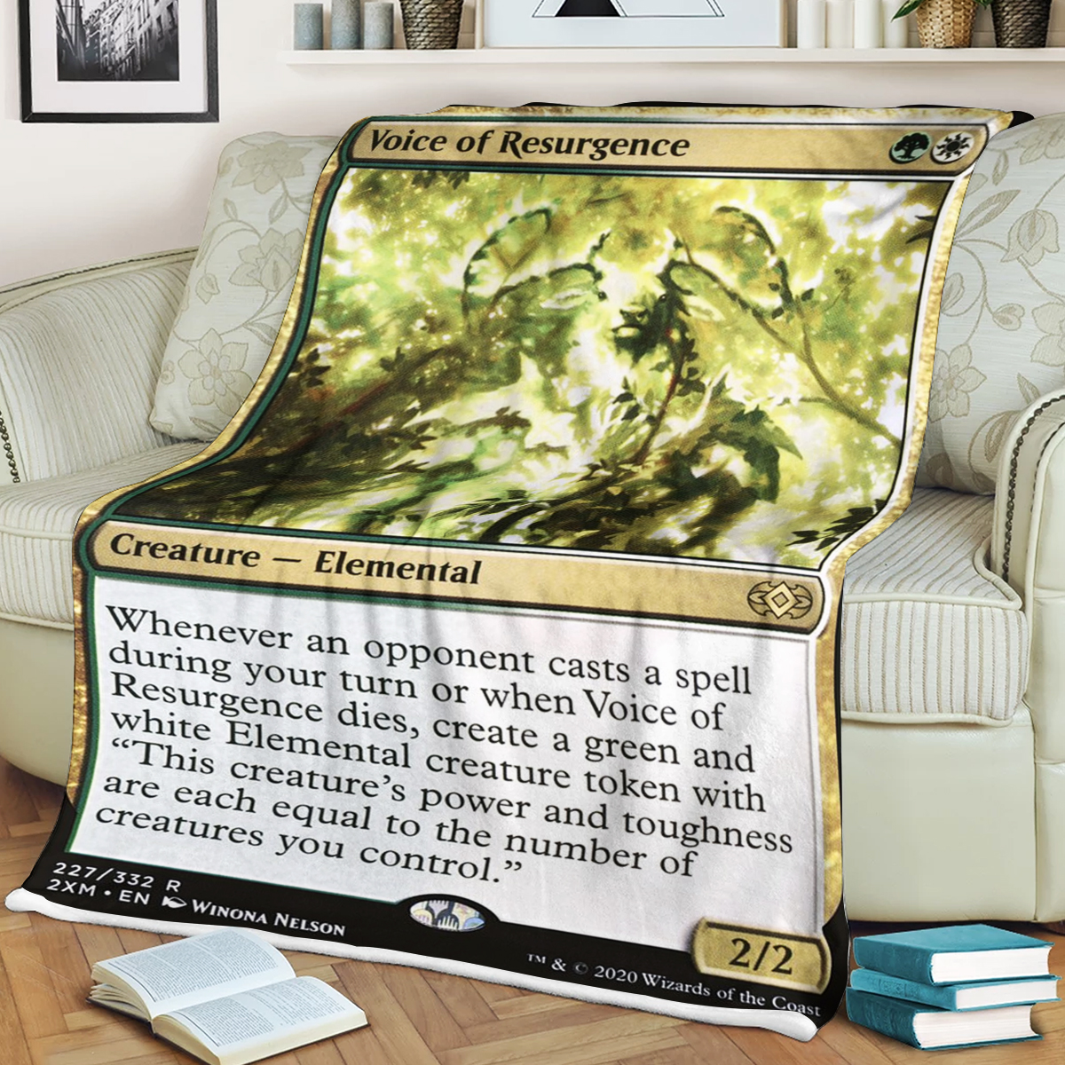 Magic The Gathering Voice Of Resurgence Blanket Magic The Gathering Voice Of Resurgence Blanket