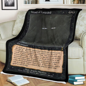 Magic The Gathering Word Of Command Blanket