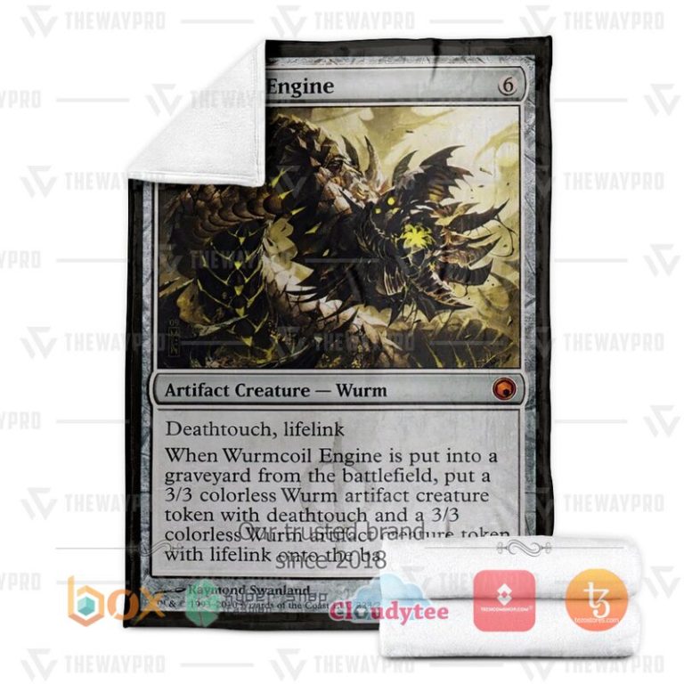 Magic-The-Gathering-Wurmcoil-Engine-Blanket-2