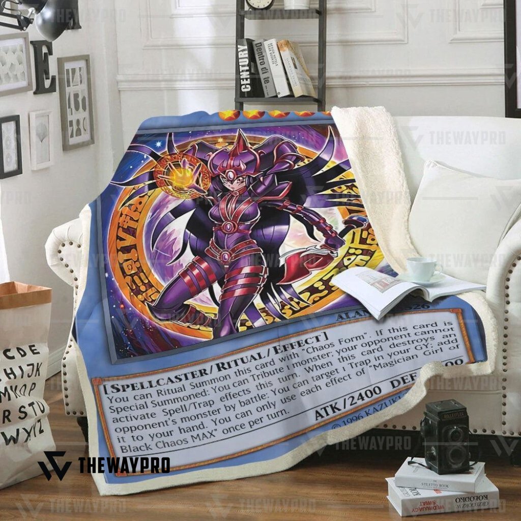 Magician Girl Of Black Chaos Max Blanket Magician Girl Of Black Chaos Max Blanket