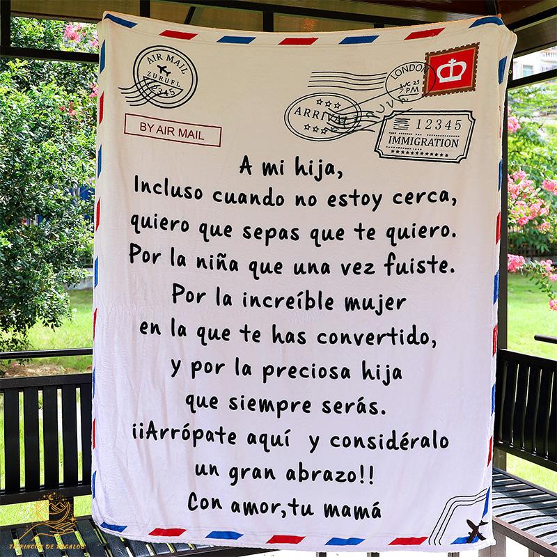 Mama-A-Hija-Quiero-Que-Sepas-Que-Te-Quiero-Anta-Personalizada-Blanket-Limited-Edition-1