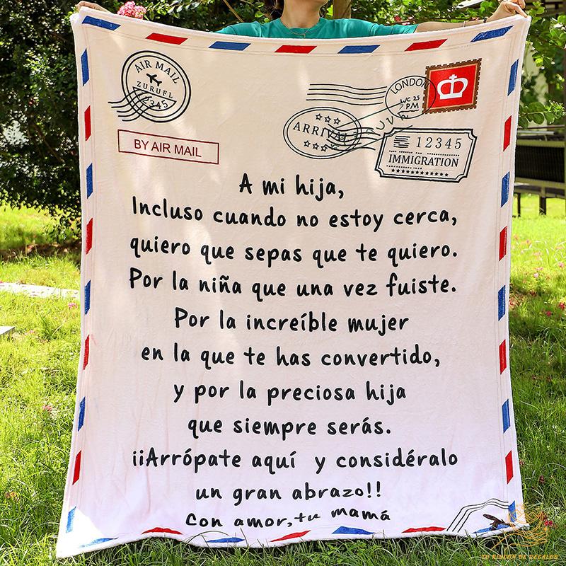 Mama-A-Hija-Quiero-Que-Sepas-Que-Te-Quiero-Anta-Personalizada-Blanket-Limited-Edition-2