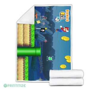 Mario Gameplay Blanket