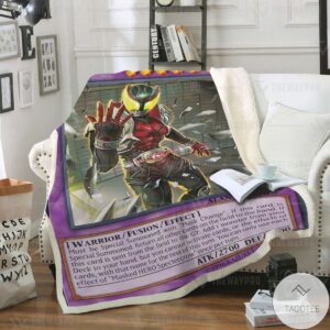 Masked Hero Spectercrow Custom Blanket
