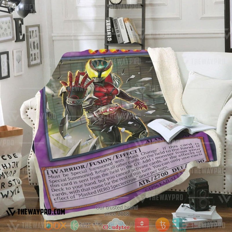 Masked Hero Spectercrow Soft Blanket 2 Masked Hero Spectercrow Soft Blanket 2