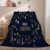 Merry Christmas Blanket 736