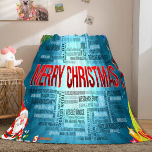 Merry Christmas Blanket 922