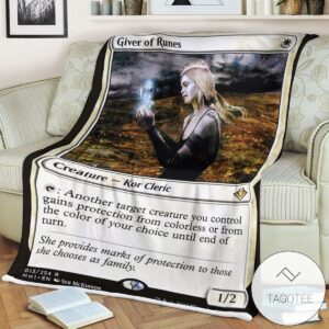 Mh1 13 Giver Of Runes Mtg Game Magic The Gathering Blanket