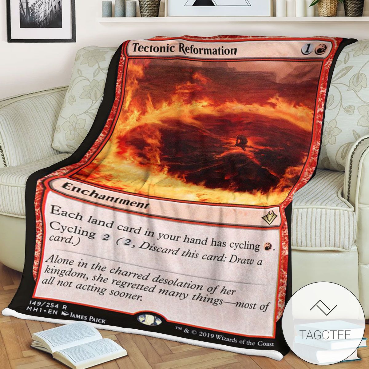 Mh1 149 Tectonic Reformation Mtg Game Magic The Gathering Blanket Mh1 149 Tectonic Reformation Mtg Game Magic The Gathering Blanket