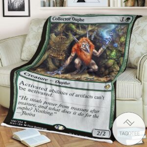 Mh1 158 Collector Ouphe Mtg Game Magic The Gathering Blanket