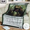Mh1 163 Excavating Anurid Mtg Game Magic The Gathering Blanket