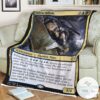 Mh1 199 Fallen Shinobi Mtg Game Magic The Gathering Blanket