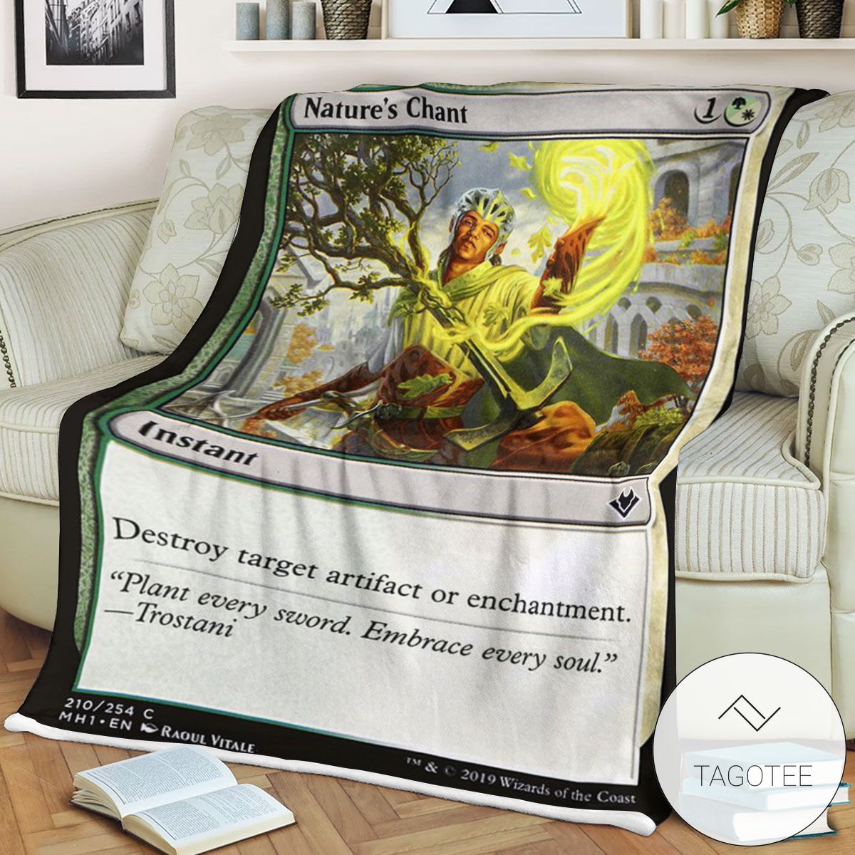 Mh1 210 Nature S Chant Mtg Game Magic The Gathering Blanket Mh1 210 Nature S Chant Mtg Game Magic The Gathering Blanket