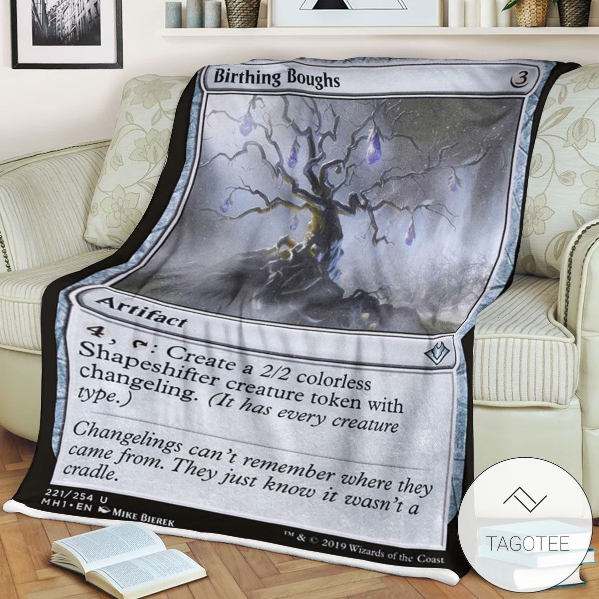 Mh1 221 Birthing Boughs Mtg Game Magic The Gathering Blanket Mh1 221 Birthing Boughs Mtg Game Magic The Gathering Blanket