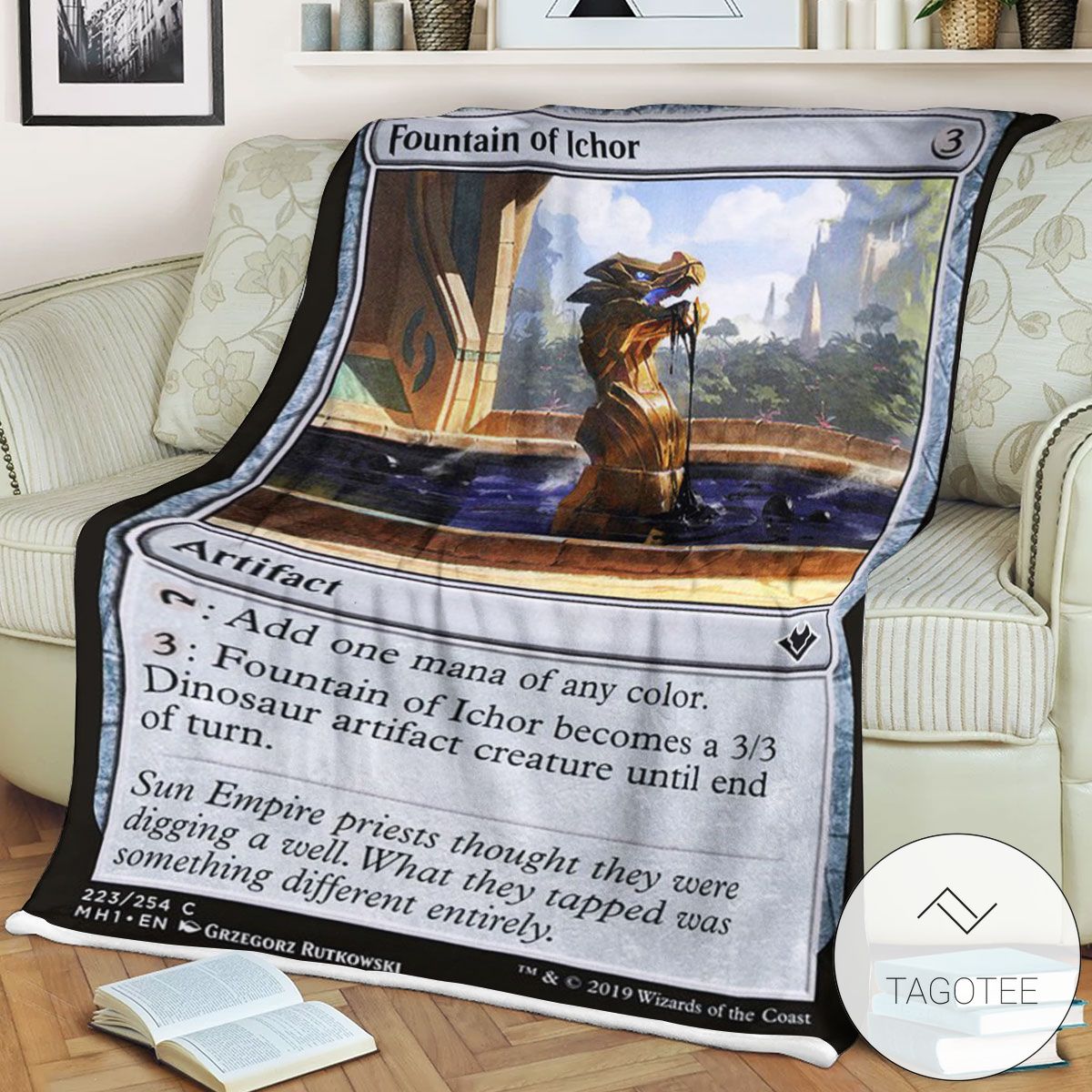 Mh1 223 Fountain Of Ichor Mtg Game Magic The Gathering Blanket Mh1 223 Fountain Of Ichor Mtg Game Magic The Gathering Blanket