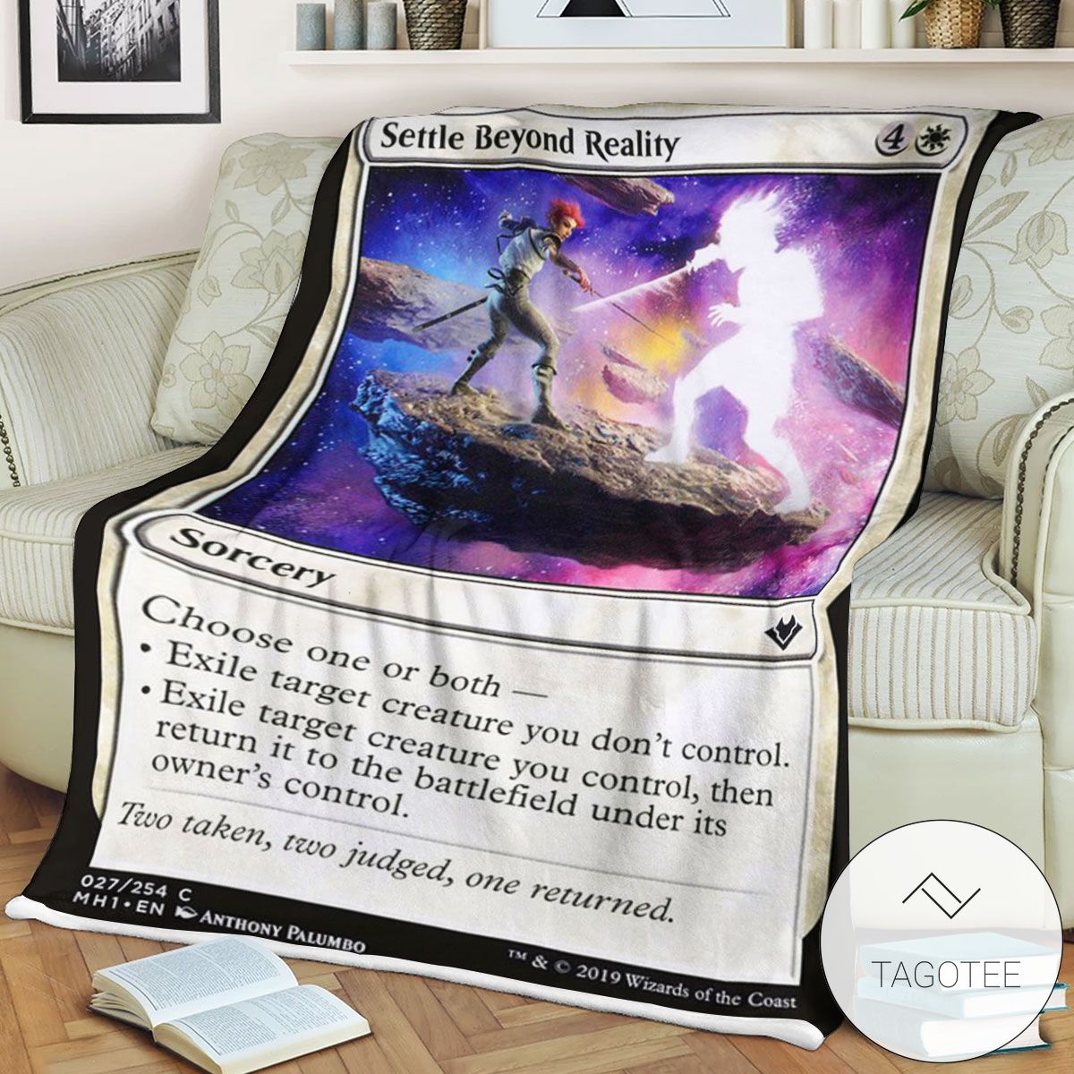 Mh1 27 Settle Beyond Reality Mtg Game Magic The Gathering Blanket Mh1 27 Settle Beyond Reality Mtg Game Magic The Gathering Blanket