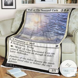 Mh1 36 Wall Of One Thousand Cuts Mtg Game Magic The Gathering Blanket