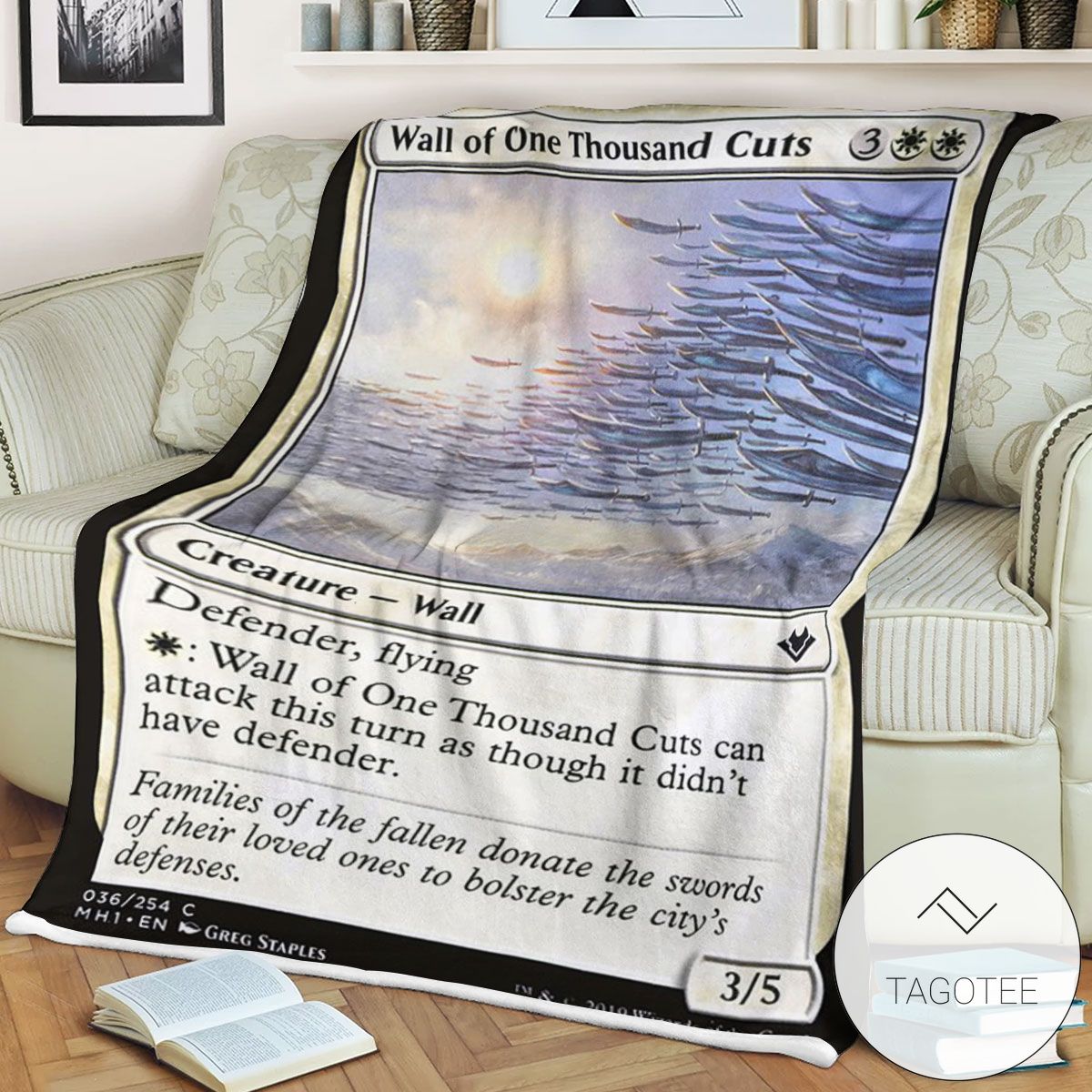 Mh1 36 Wall Of One Thousand Cuts Mtg Game Magic The Gathering Blanket Mh1 36 Wall Of One Thousand Cuts Mtg Game Magic The Gathering Blanket