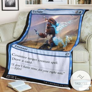 Mh1 48 Exclude Mtg Game Magic The Gathering Blanket