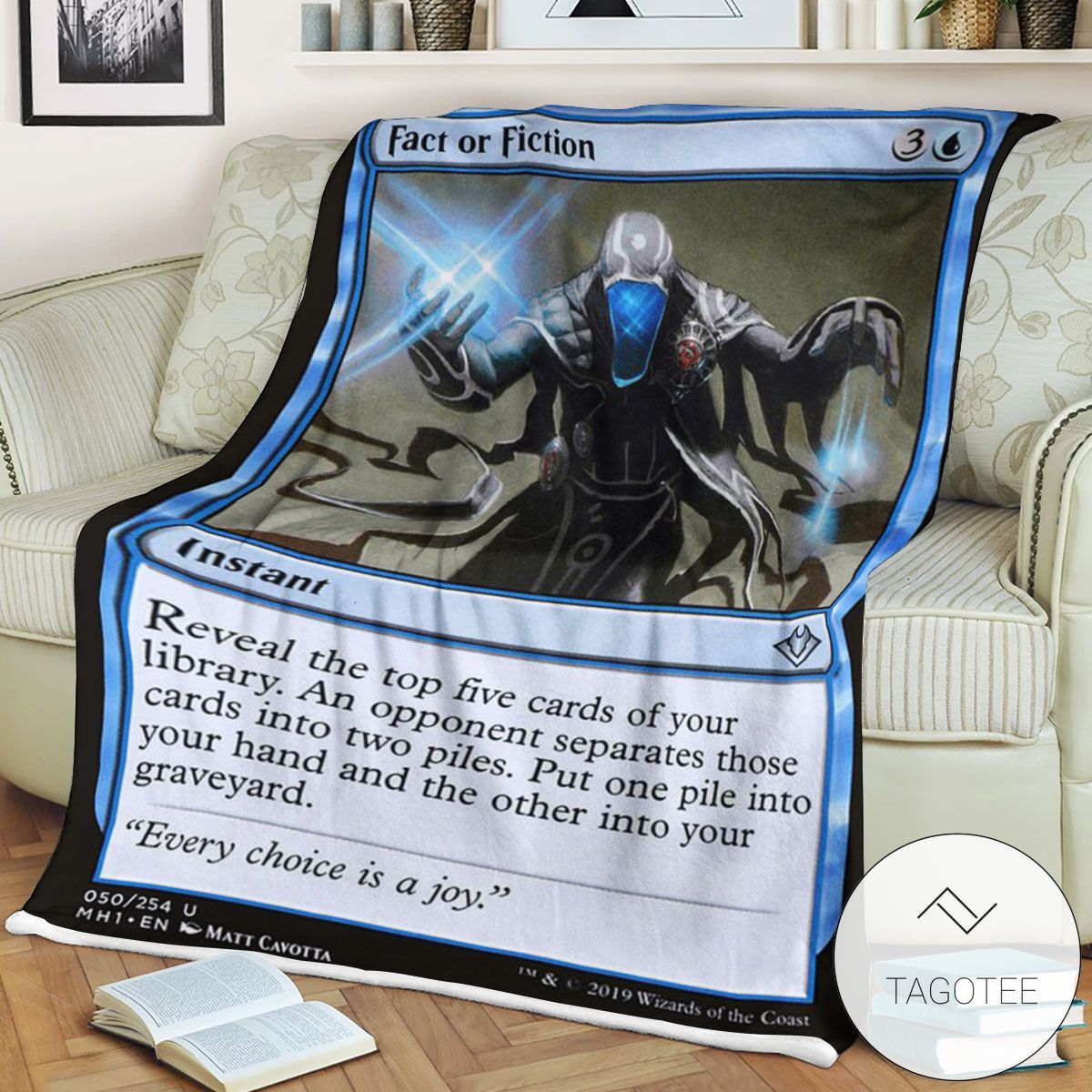 Mh1 50 Fact Or Fiction Mtg Game Magic The Gathering Blanket Mh1 50 Fact Or Fiction Mtg Game Magic The Gathering Blanket