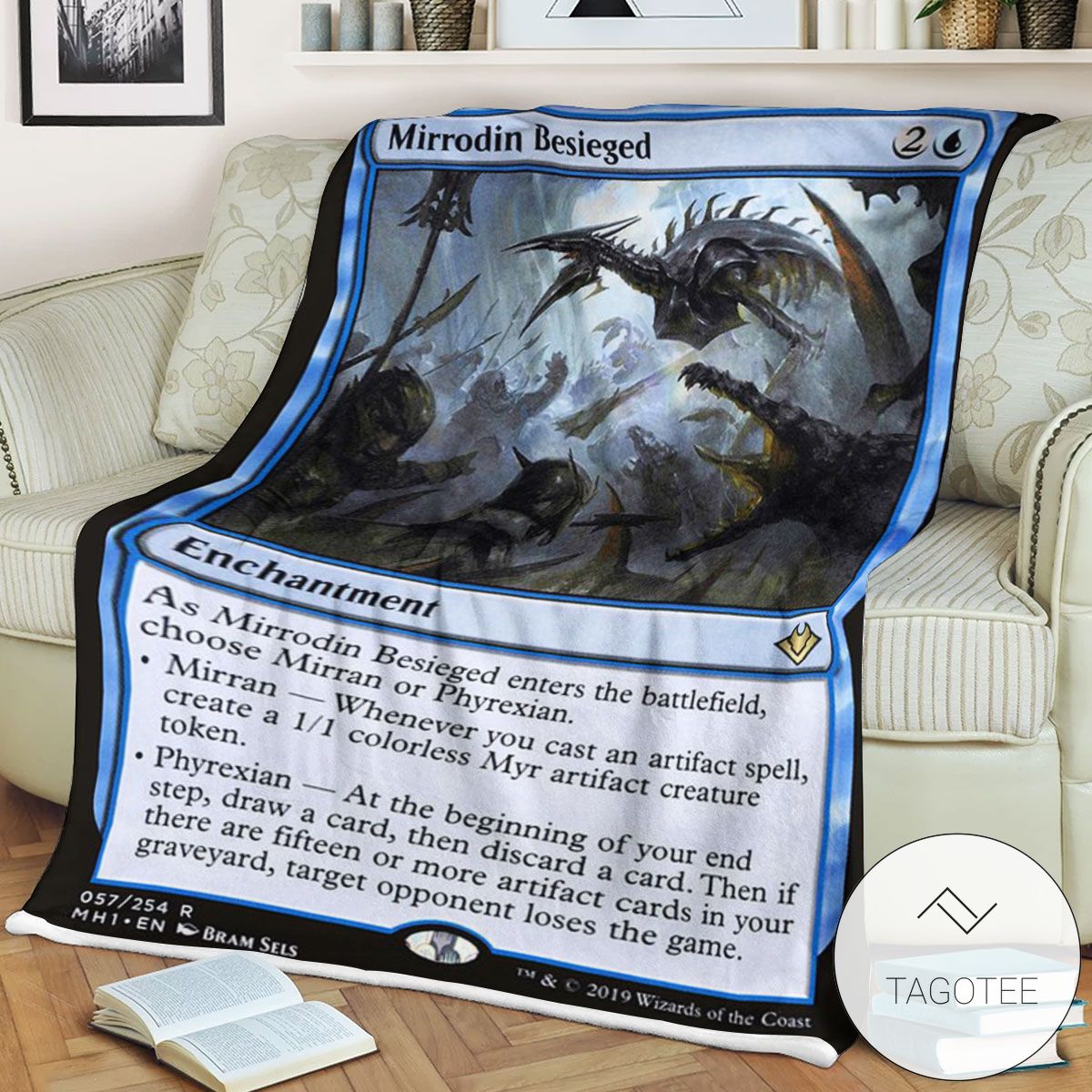 Mh1 57 Mirrodin Besieged Mtg Game Magic The Gathering Blanket Mh1 57 Mirrodin Besieged Mtg Game Magic The Gathering Blanket