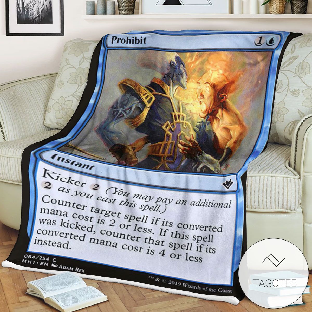 Mh1 64 Prohibit Mtg Game Magic The Gathering Blanket Mh1 64 Prohibit Mtg Game Magic The Gathering Blanket