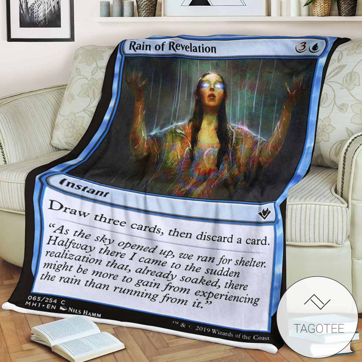 Mh1 65 Rain Of Revelation Mtg Game Magic The Gathering Blanket Mh1 65 Rain Of Revelation Mtg Game Magic The Gathering Blanket