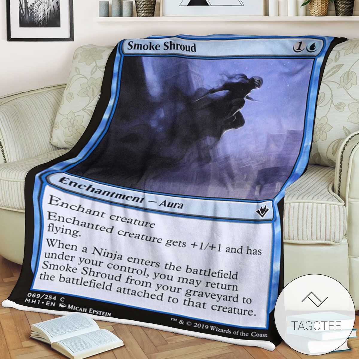 Mh1 69 Smoke Shroud Mtg Game Magic The Gathering Blanket Mh1 69 Smoke Shroud Mtg Game Magic The Gathering Blanket