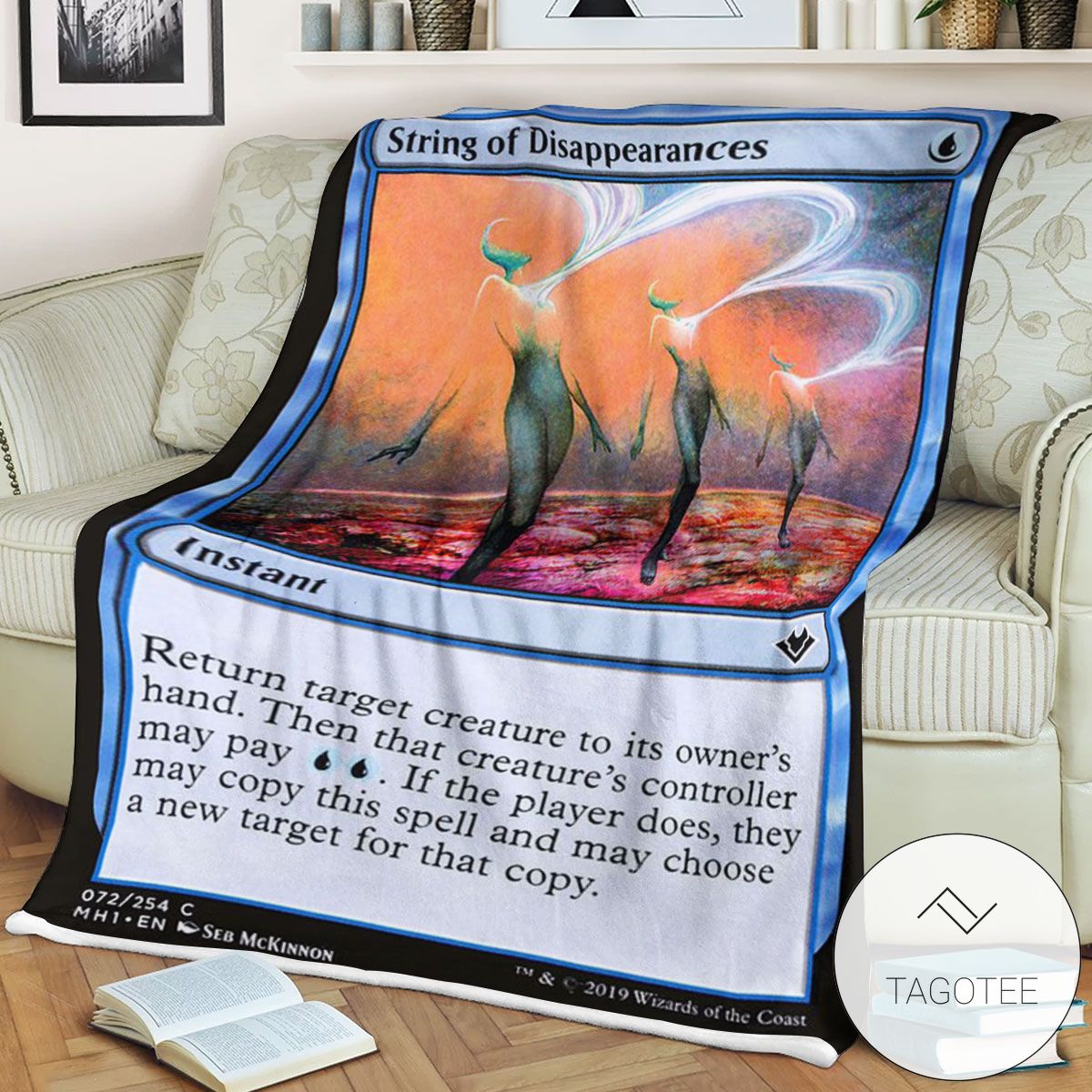 Mh1 72 String Of Disappearances Mtg Game Magic The Gathering Blanket Mh1 72 String Of Disappearances Mtg Game Magic The Gathering Blanket