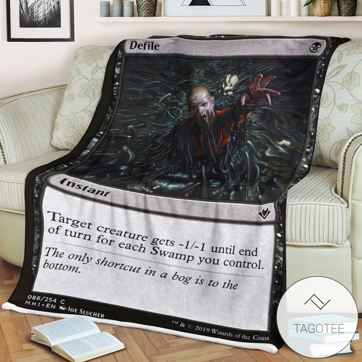 Mh1 86 Defile Mtg Game Magic The Gathering Blanket Mh1 86 Defile Mtg Game Magic The Gathering Blanket