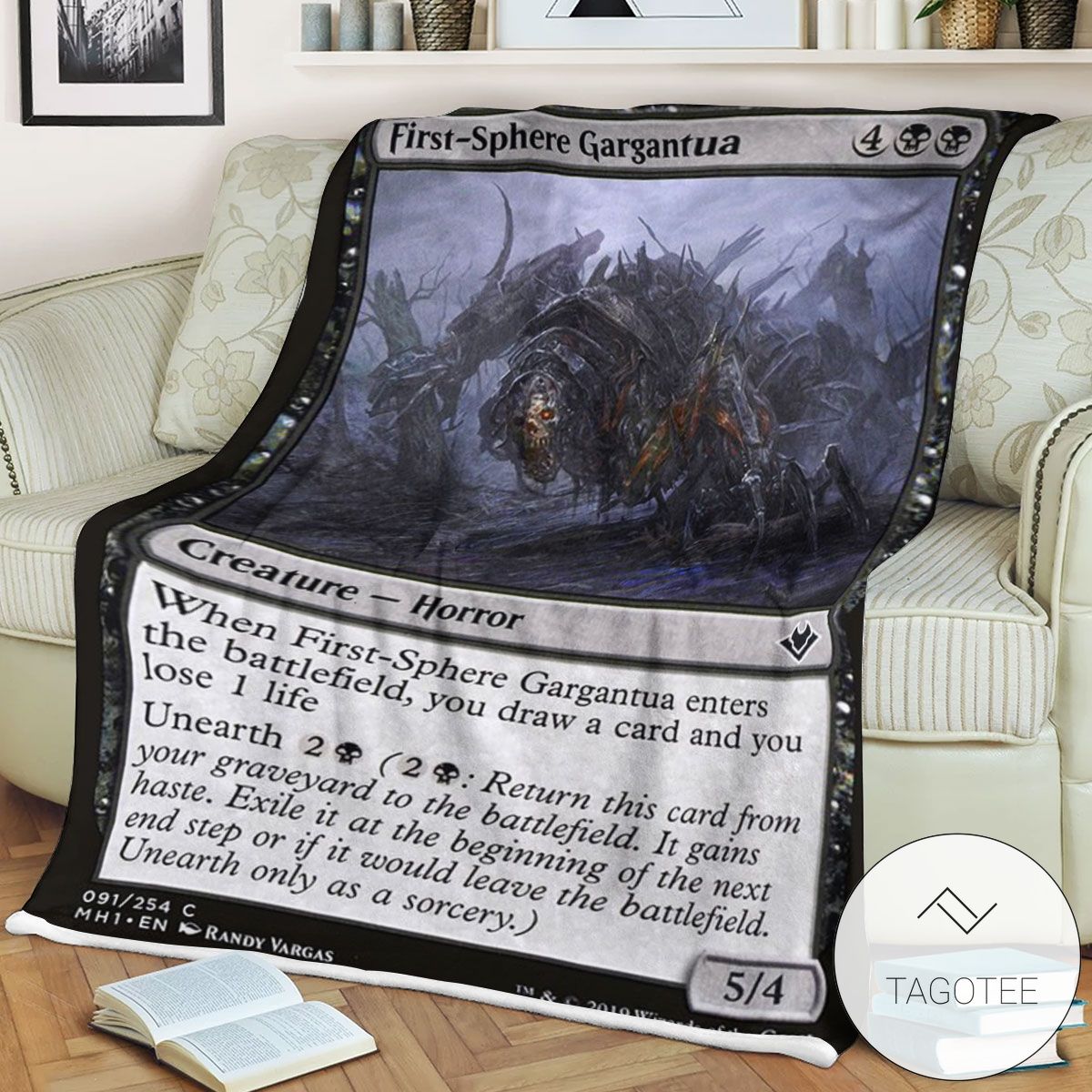 Mh1 91 First Sphere Gargantua Mtg Game Magic The Gathering Blanket Mh1 91 First Sphere Gargantua Mtg Game Magic The Gathering Blanket