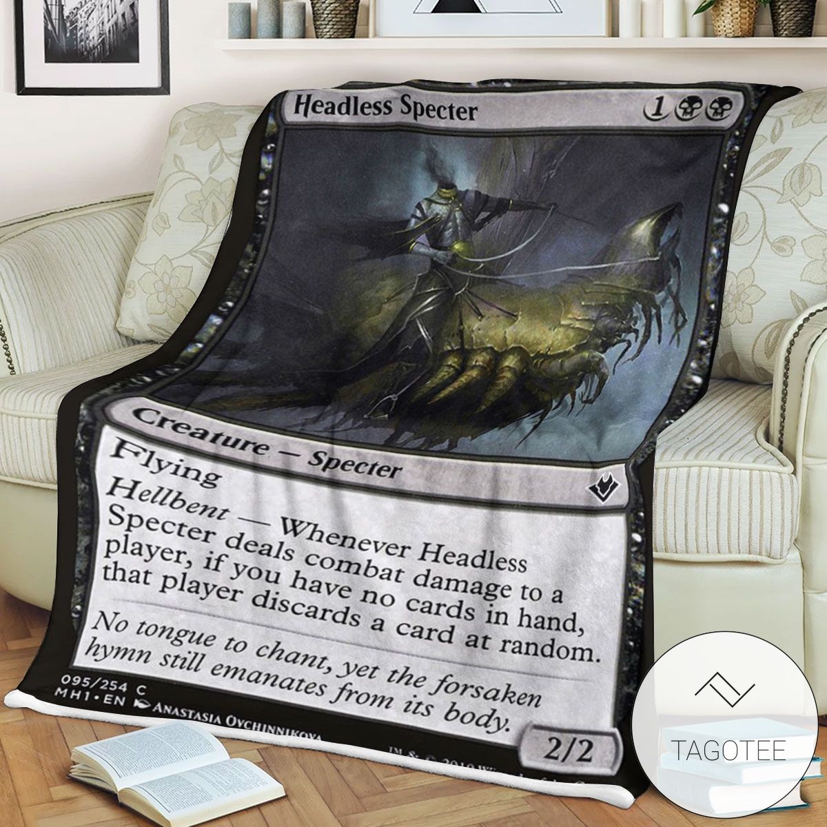 Mh1 95 Headless Specter Mtg Game Magic The Gathering Blanket Mh1 95 Headless Specter Mtg Game Magic The Gathering Blanket