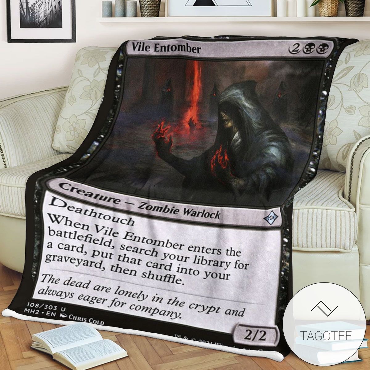 Mh2 108 Vile Entomber Mtg Game Magic The Gathering Blanket Mh2 108 Vile Entomber Mtg Game Magic The Gathering Blanket