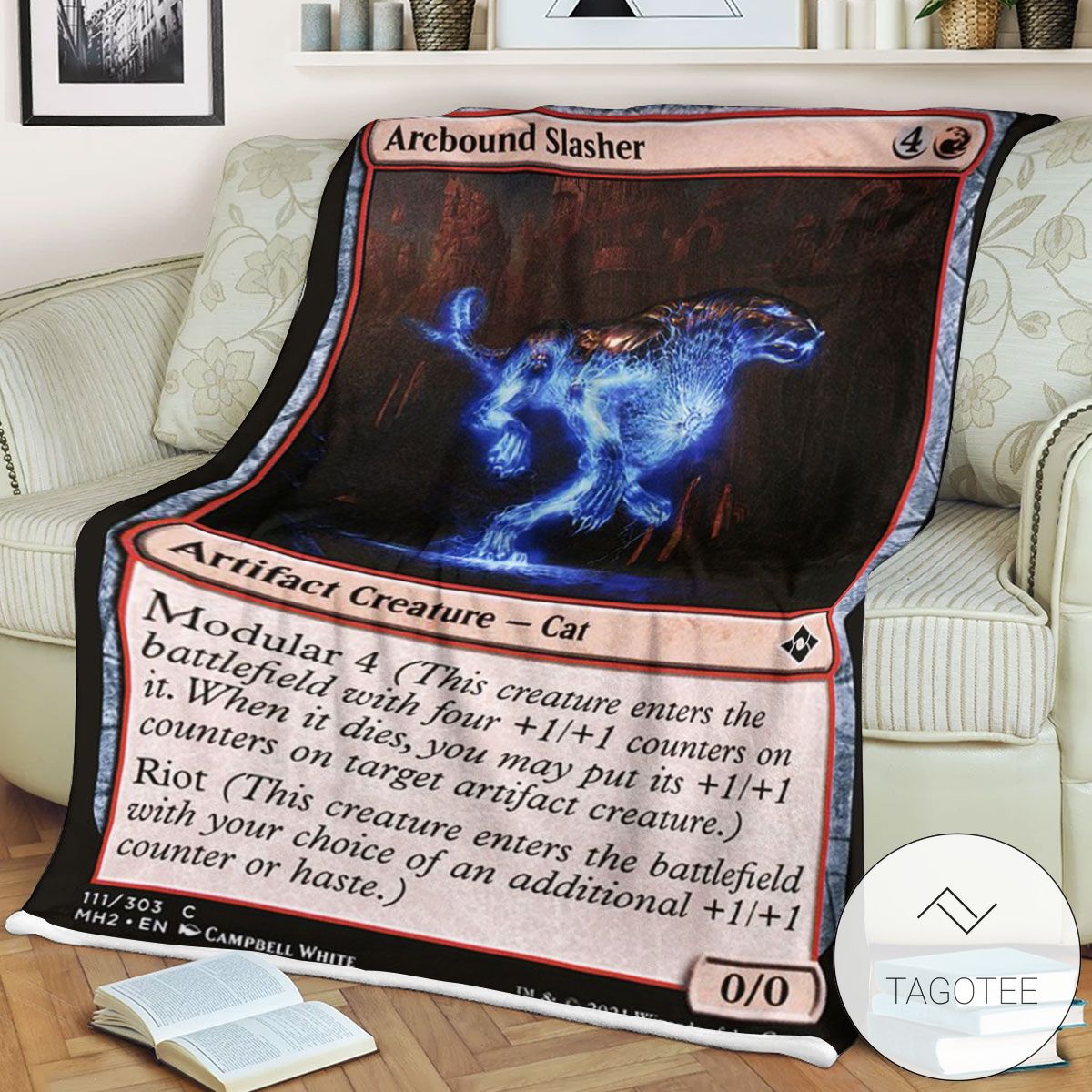 Mh2 111 Arcbound Slasher Mtg Game Magic The Gathering Blanket Mh2 111 Arcbound Slasher Mtg Game Magic The Gathering Blanket