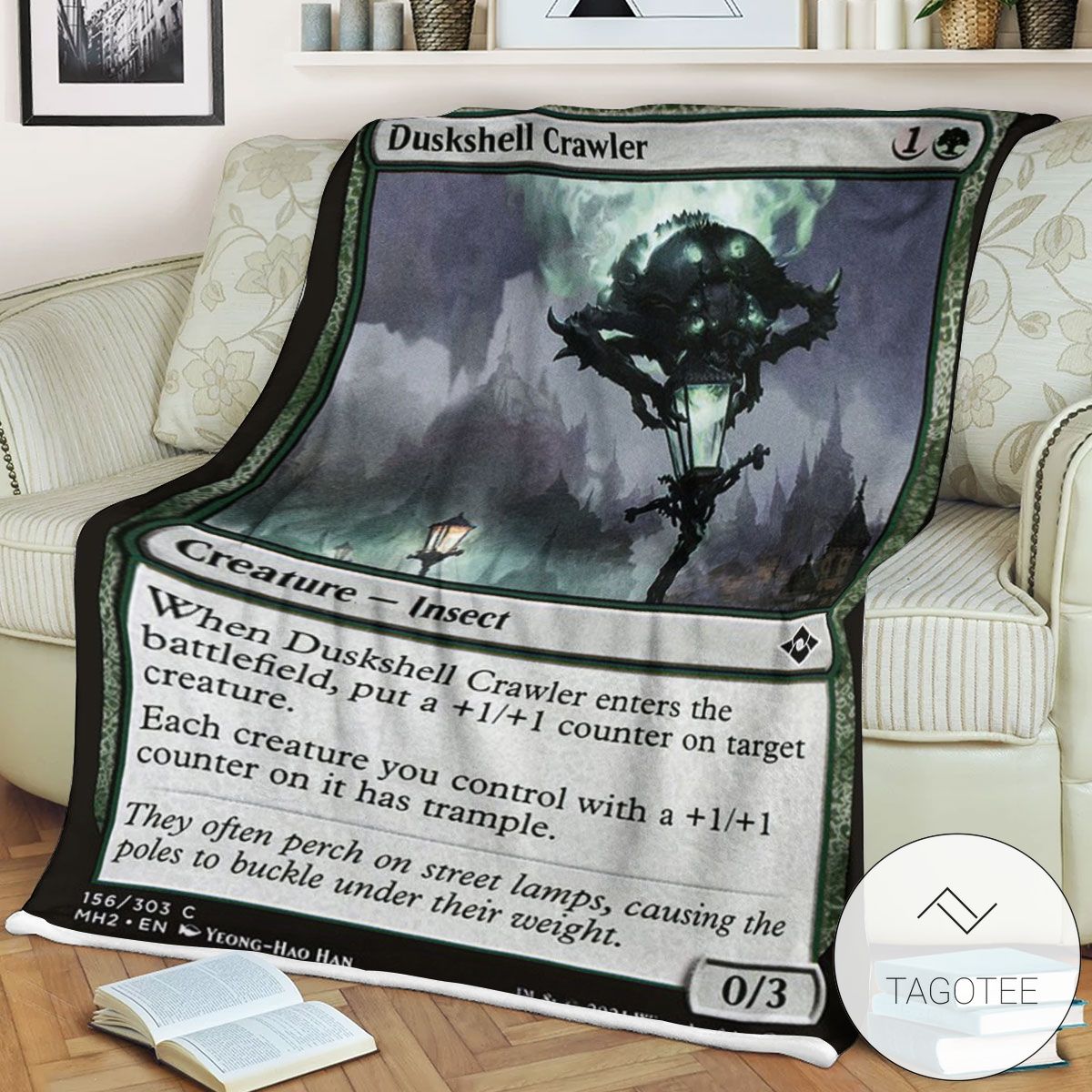 Mh2 156 Duskshell Crawler Mtg Game Magic The Gathering Blanket Mh2 156 Duskshell Crawler Mtg Game Magic The Gathering Blanket