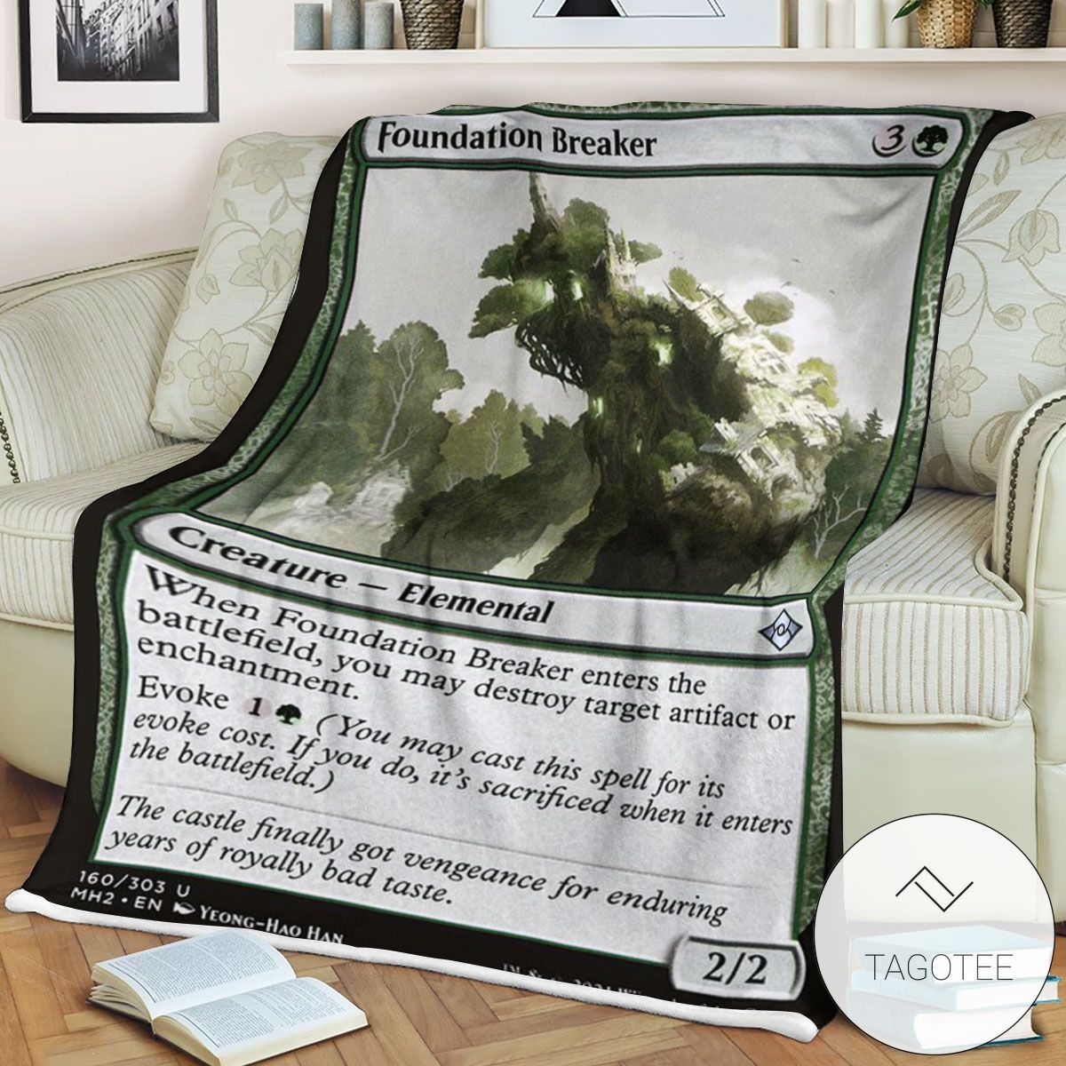 Mh2 160 Foundation Breaker Mtg Game Magic The Gathering Blanket Mh2 160 Foundation Breaker Mtg Game Magic The Gathering Blanket