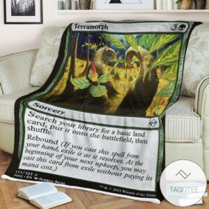 Mh2 177 Terramorph Mtg Game Magic The Gathering Blanket