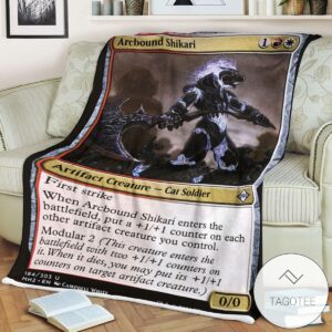 Mh2 184 Arcbound Shikari Mtg Game Magic The Gathering Blanket