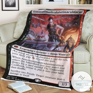 Mh2 186 Asmoranomardicadaistinaculdacar Mtg Game Magic The Gathering Blanket